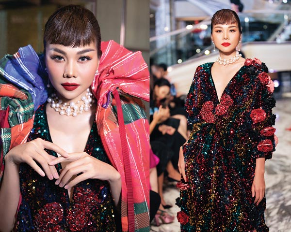 Trang sức Long Beach Pearl trên sàn diễn thời trang